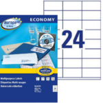 Europe 100 Labels - A4 70x35mm