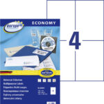 Europe 100 Labels - A4 105x148mm