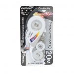 Dominic correction tape 5mmx10m with refill 5mmx10m