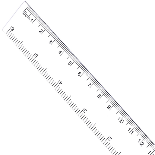 Foska – Plastic Ruler 15cm – office stationery and supplies